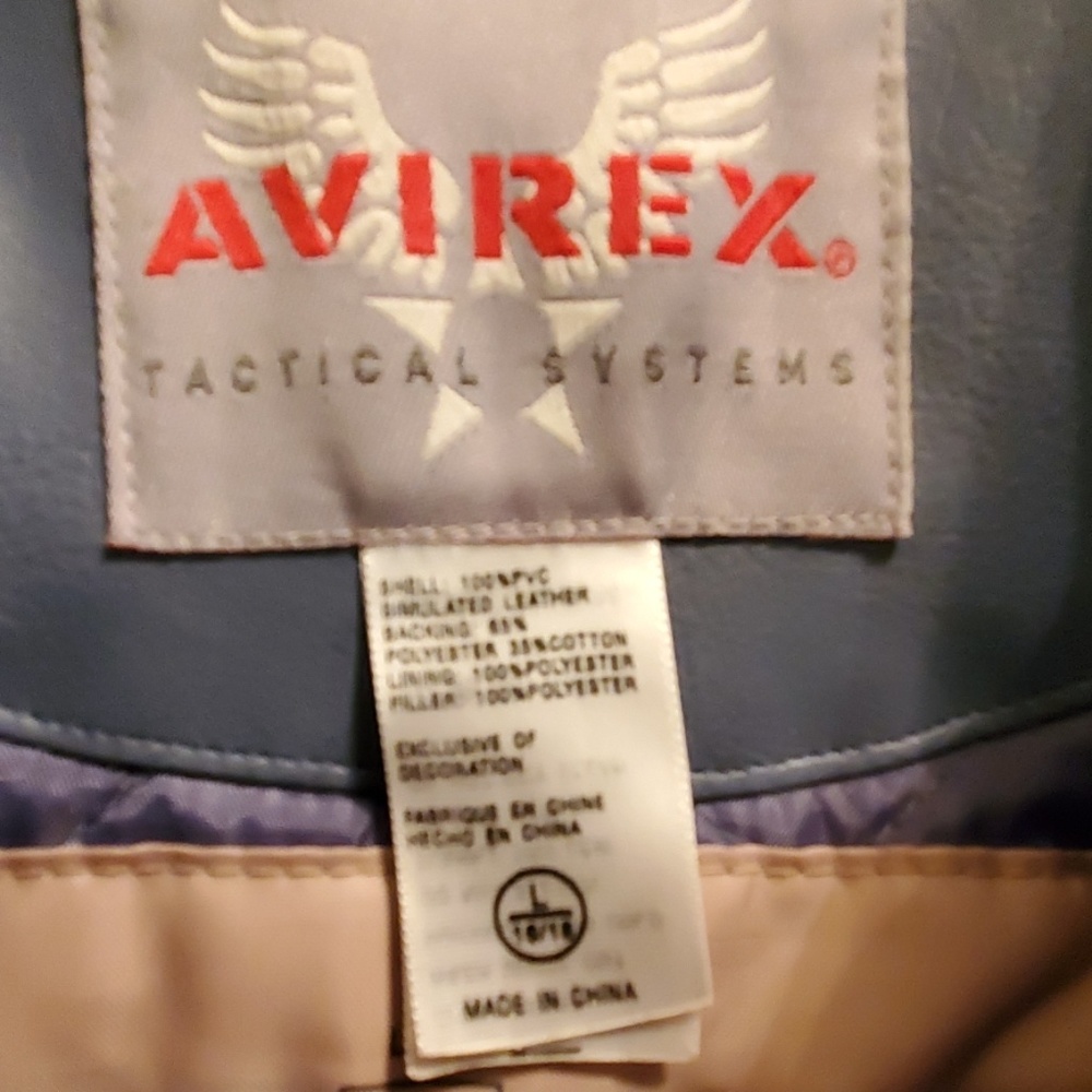 Avirex tactical system jacket *also fit Men size S - Picture 4 of 4